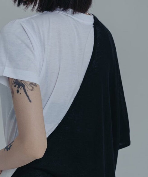 Layered Bicolor Top